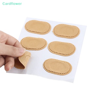 &lt;Cardflower&gt; สติกเกอร์ป้องกันส้นเท้า ป้องกันรอยนิ้วเท้า สีพื้น สําหรับเล่นกีฬา บรรเทาอาการปวด