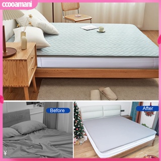 Ccooamani|  ผ้าคลุมเตียง ยืดหยุ่น กันลื่น ประหยัดเวลา หมุนได้ 360 องศา สําหรับห้องนอน