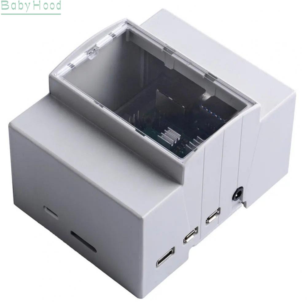 big-discounts-for-raspberry-abs-case-din-rail-mount-protection-enclosure-for-rpi-4b-pi4or-pi3b-bbhood