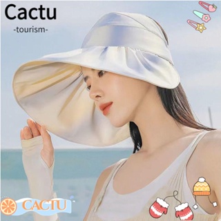 Cactu หมวกกันแดด สีรุ้ง เหมาะกับเดินชายหาด สําหรับผู้หญิง