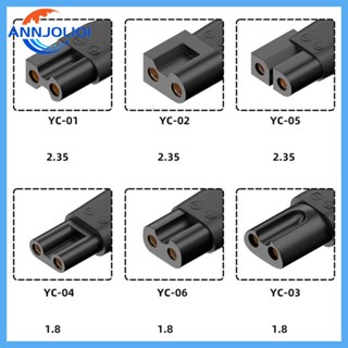 Ann อะแดปเตอร์ปลั๊กชาร์จ Type-C แบบเปลี่ยน สําหรับตัดผม 6 ชิ้น