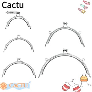 Cactu กรอบเข็มกลัดโลหะ ขนาดเล็ก สไตล์วินเทจ อุปกรณ์เสริม สําหรับติดกระเป๋า