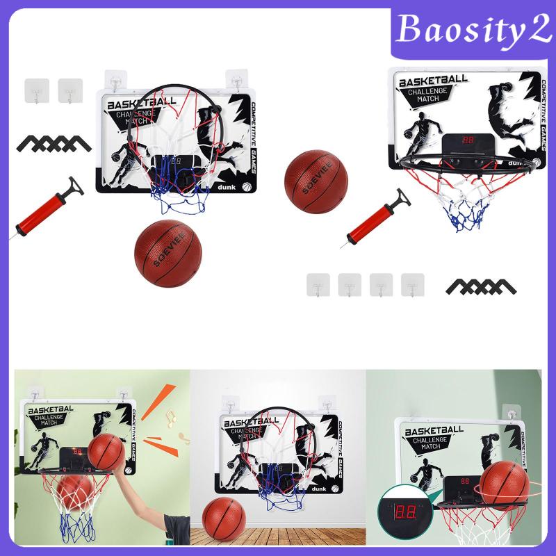 baosity2-ห่วงบาสเก็ตบอลเหนือประตู-พร้อมอุปกรณ์ครบชุด-สําหรับเด็ก-และผู้ใหญ่