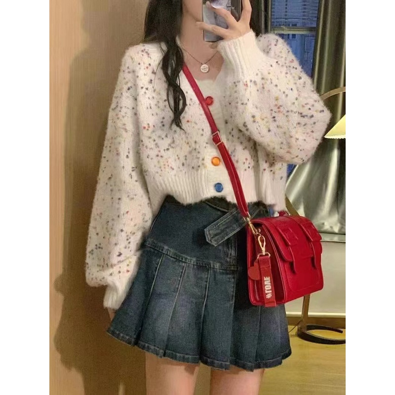 เสื้อคาร์ดิแกนกันหนาวลําลอง-คอวี-ผ้าถัก-แบบนิ่ม-แฟชั่นฤดูใบไม้ผลิ-และฤดูใบไม้ร่วง-และฤดูหนาว-สําหรับผู้หญิง