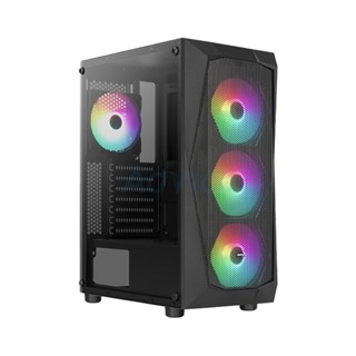 ATX CASE (NP) AEROCOOL FALCON-G-V1 (BLACK)