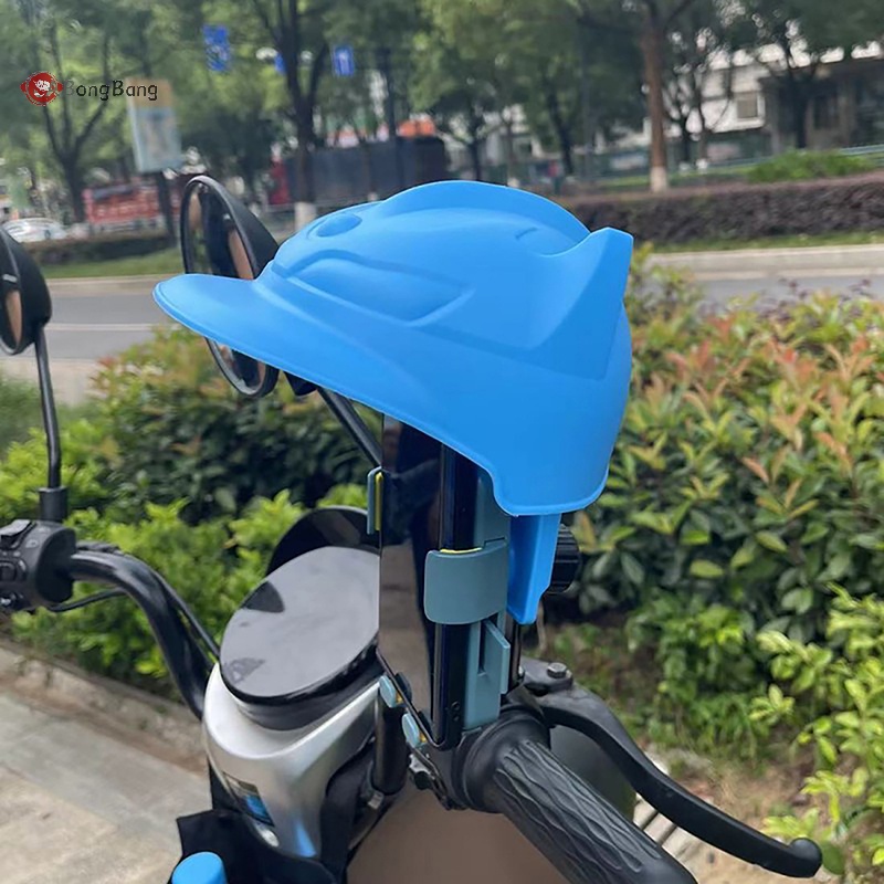 abongbang-ที่วางโทรศัพท์มือถือรถจักรยานยนต์-ร่ม-ขนาดเล็ก-หมวกกันน็อค-ขี่จักรยานไฟฟ้า-กันฝน-ม่านบังแดด-หมวกนําทาง-ดี