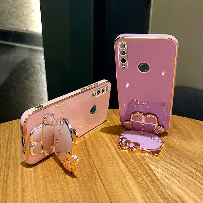 เคสโทรศัพท์มือถือซิลิโคน-tpu-ชุบไฟฟ้า-พร้อมกระจกพับได้-สําหรับ-oppo-a17-a17k-a16-a16k-a15-a1k-a15s-a54-a74-a95-f19s-a7-a5s-a12-a11k-a93-a12e-a3s-a5-reno-4f-4g-5g