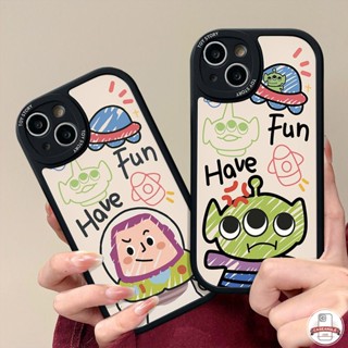 เคสโทรศัพท์มือถือ ลายการ์ตูนเอเลี่ยน Toy Story Buzz Lightyear สําหรับ Oppo A95 A17K A74 A16 A78 A12 A58 A55 A96 A9 A7 A31 A3S A1K A5 A53 A15 A54 A57 A17 A5s A92 A76 A77s A16K A16E Reno 5 8 T 5F 7Z เคสนิ่ม