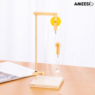 Ameesi ของเล่นเครนทดลองวิศวกรรม พลาสติก DIY สําหรับเด็ก 1 ชุด