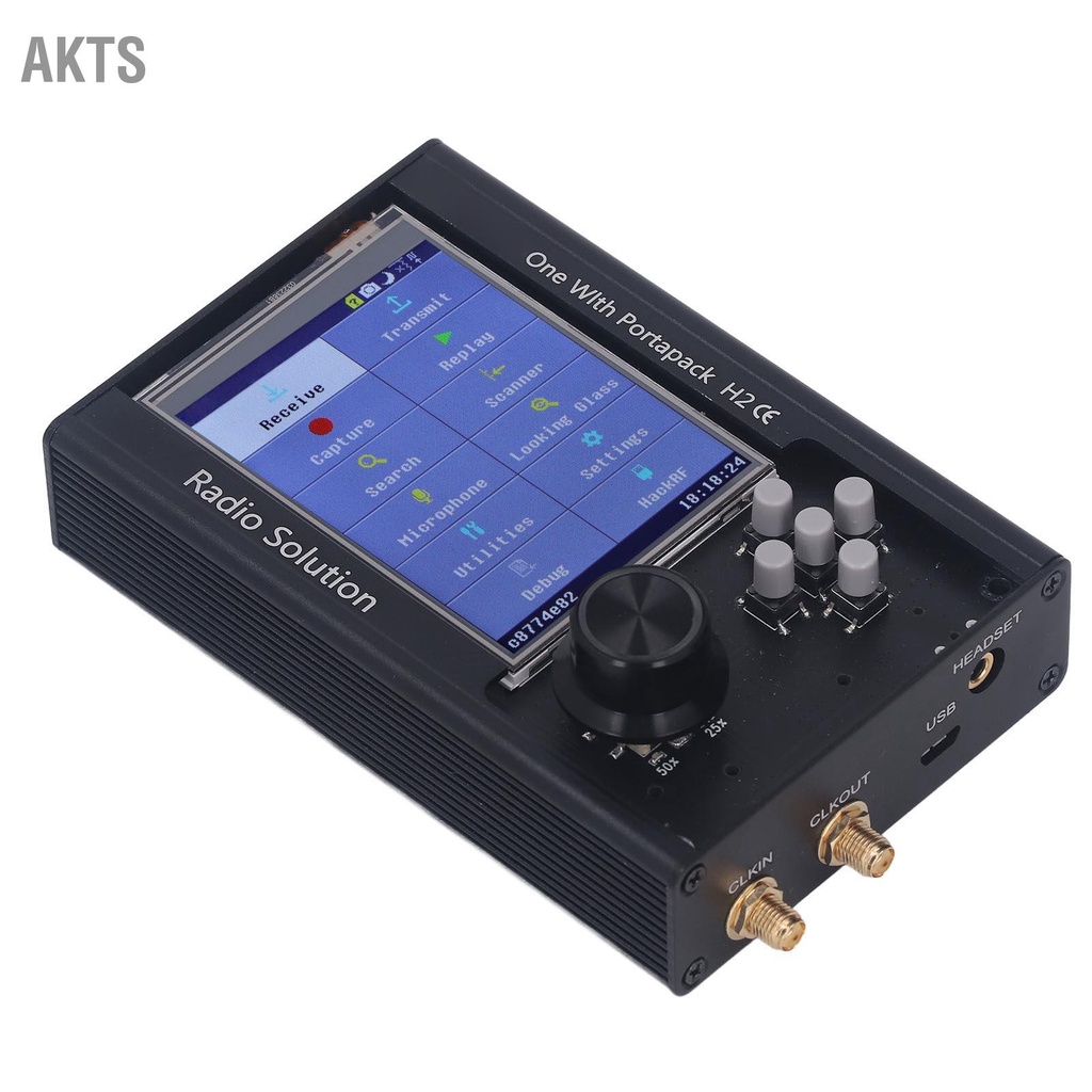 akts-เครื่องรับส่งสัญญาณวิทยุ-1mhz-6ghz-sdr-เครื่องรับส่งสัญญาณวิทยุที่มีคุณสมบัติครบถ้วนพร้อมเสาอากาศ