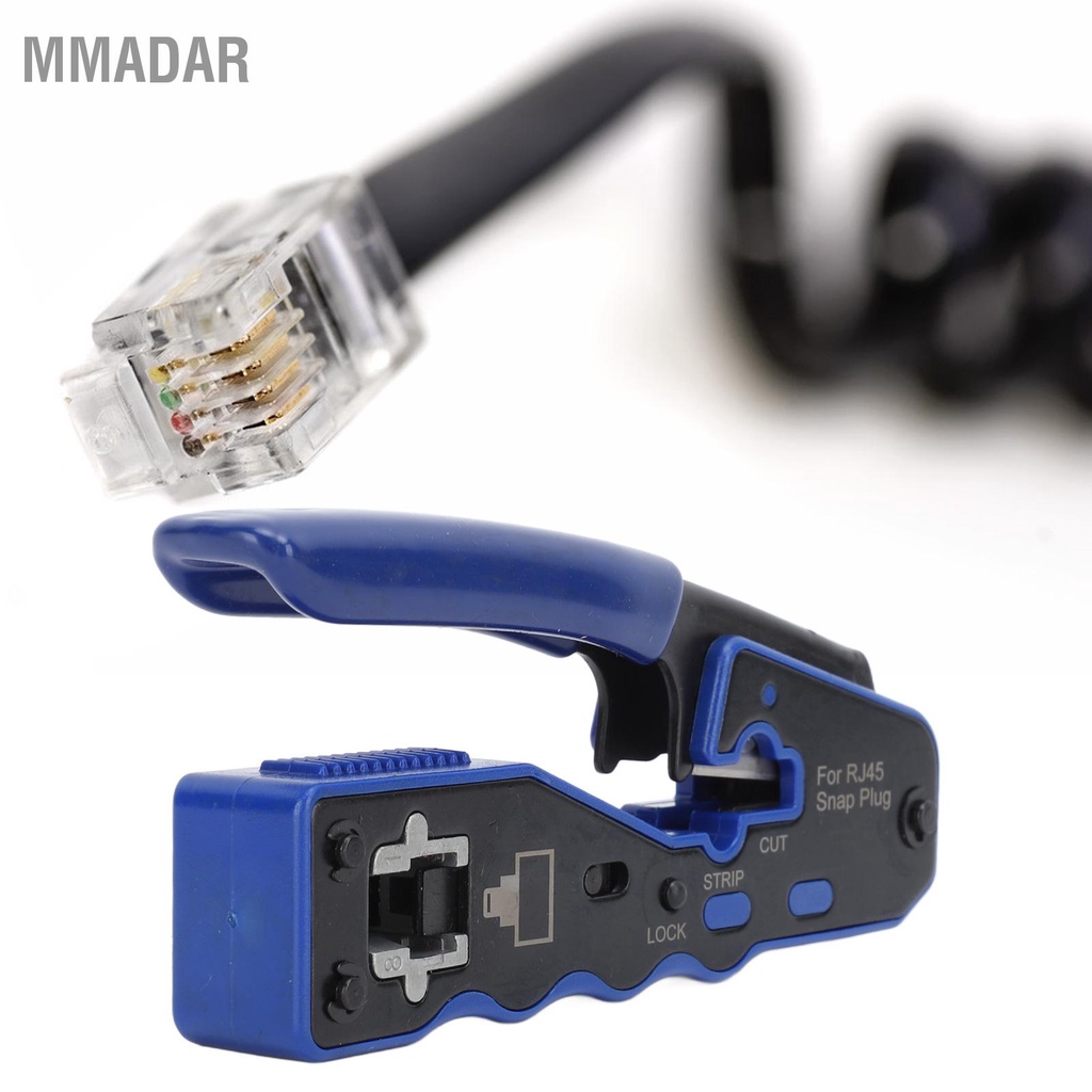 mmadar-ผ่านอีเธอร์เน็ต-crimper-rj45-cat6-ผ่านรู-ผ่านชุดเครื่องตัด