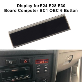 Edb* 62131377803 อะไหล่หน้าจอ LCD 6 ปุ่มกด สําหรับรถยนต์ E53X5 00-06 E39 96-03 E38