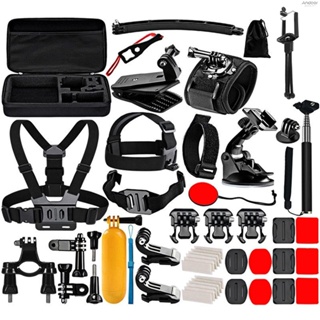 PULUZ 50 in 1 Accessories Total Ultimate Combo Kit with EVA Case Replacement for  Cameras