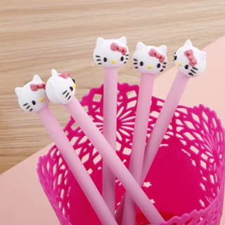 Hello Kitty ปากกาเจล ปากกาการ์ตูนแมวน่ารัก สอบเขียน เด็ก ดินสอ เด็กผู้หญิง ฟิกเกอร์ อะนิเมะ อุปกรณ์การเรียน