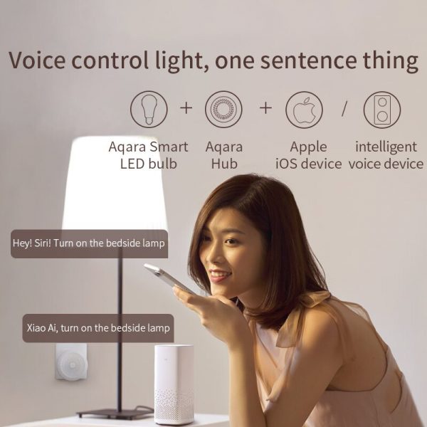 ส่งฟรี-หลอดไฟอัจฉริยะ-aqara-led-bulb-t1-e27-หลอดไฟ-wifi-smart-home-บ้านอัจฉริยะ-สั่งงานด้วยเสียง-รองรับ-apple-homekit