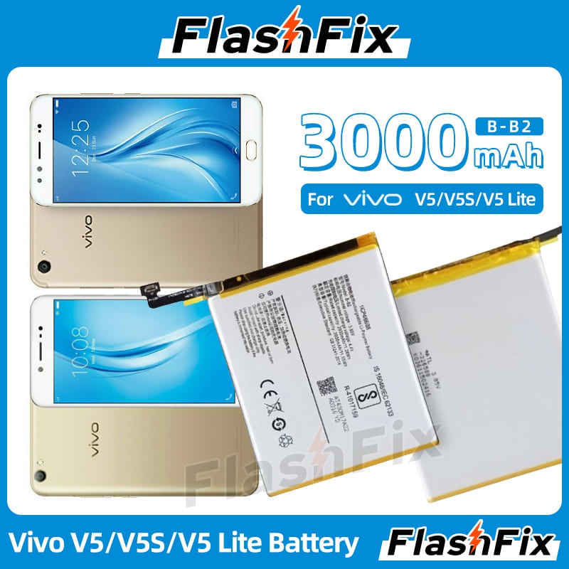 แบตเตอรี่ ใช้สำหรับเปลี่ยน For Vivo V5/V5S/V5 Lite High Quality Cell ...