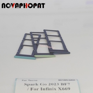 Novaphopat ถาดซิมการ์ด สําหรับ Tecno Spark Go 2023 BF7 infinix X669