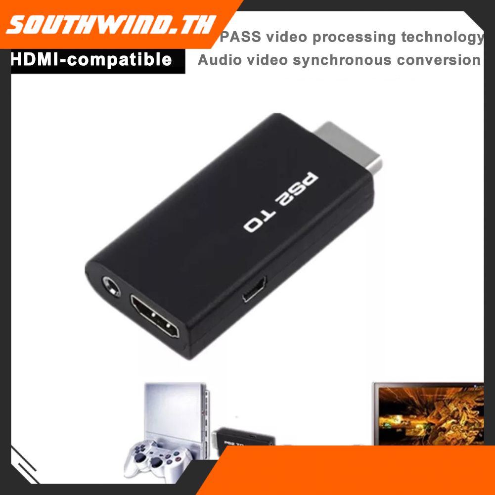 ร้อนแรง! Ps2 Display Converter Adapter อะแดปเตอร์แปลง Hdmi สำหรับ Ps2