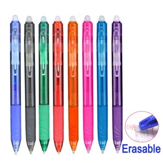 ปากกาเจลลบได้ 8 สี ลบออกง่าย ไม่ทําให้กระดาษเสียหาย เครื่องเขียนสํานักงาน โรงเรียน