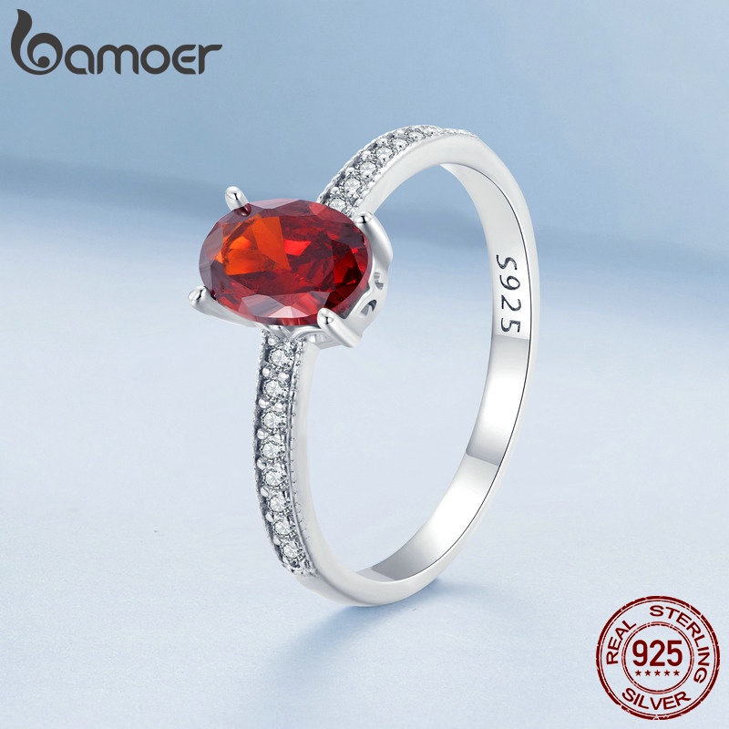 bamoer-แหวนเงินสเตอร์ลิง-925-ประดับเพทาย-สีแดง-และสีเขียว-และสีม่วง-หรูหรา-เครื่องประดับแฟชั่น-สําหรับผู้หญิง-และนักเรียน