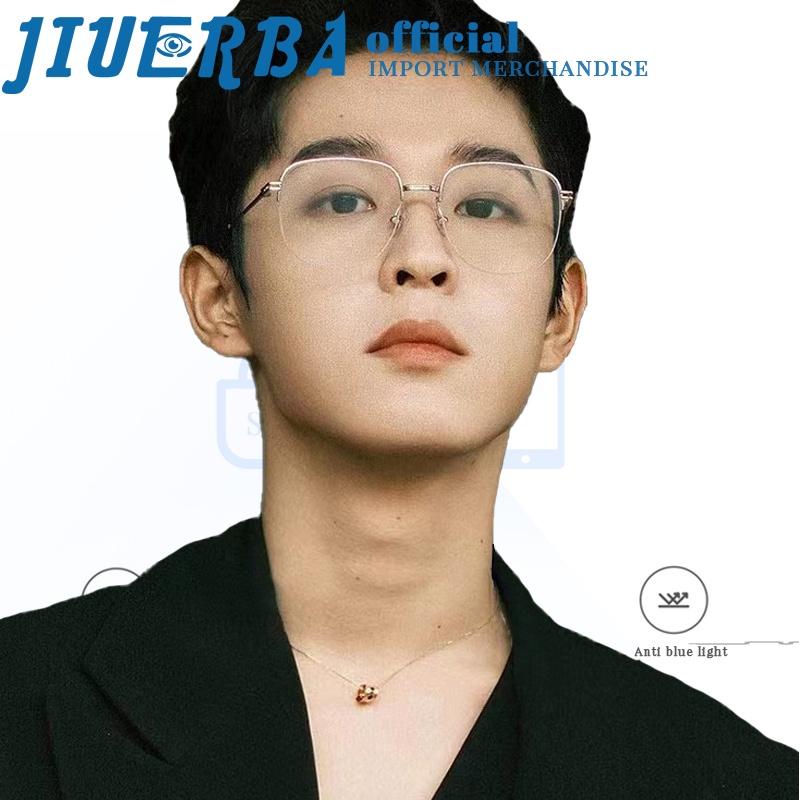 jiuerba-แฟชั่นน้ําหนักเบาพิเศษยี่ห้อสายตาสั้นแว่นตาสแควร์แฟชั่น-photochromic-transitionpro-ป้องกันรังสีและป้องกันแสงสีฟ้าแว่น-ตาสําหรับผู้ชายและผู้หญิง