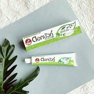 ❤️❤️ ยาสีฟันดอกบัวคู่ Dokbuaku Original Herbal Toothpaste 150g