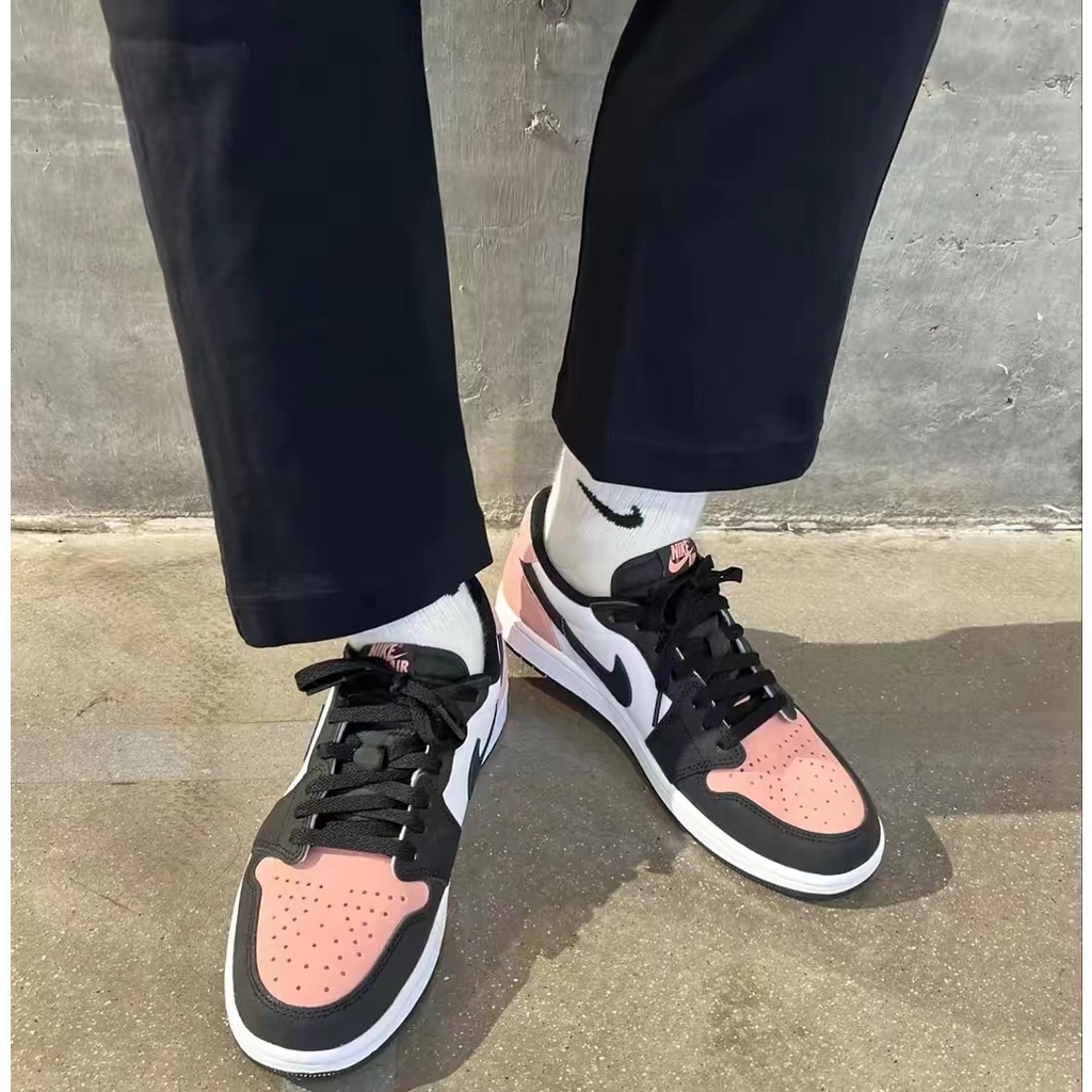 air-jordan-1-retro-low-og-bleached-coral-ของแท้-100