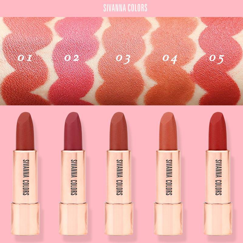 ซีเวียน่า-ลิปไดม่อน-sivanna-colors-diamond-velvet-matte-lipstick