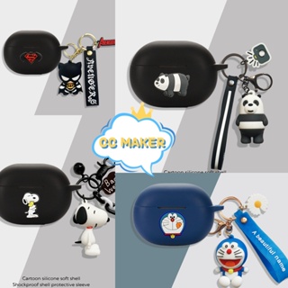 SoundPeats Engine 4 Headphone Case Cartoon Our Bare Bear Cute Snoopy Keychain SoundPeats Engine 4 Silicone Soft Case Doraemon SoundPeats Air3 Deluxe HS / Air3 Pro / SoundPeats Engine 4 Cover Shockproof Case Protective Cover