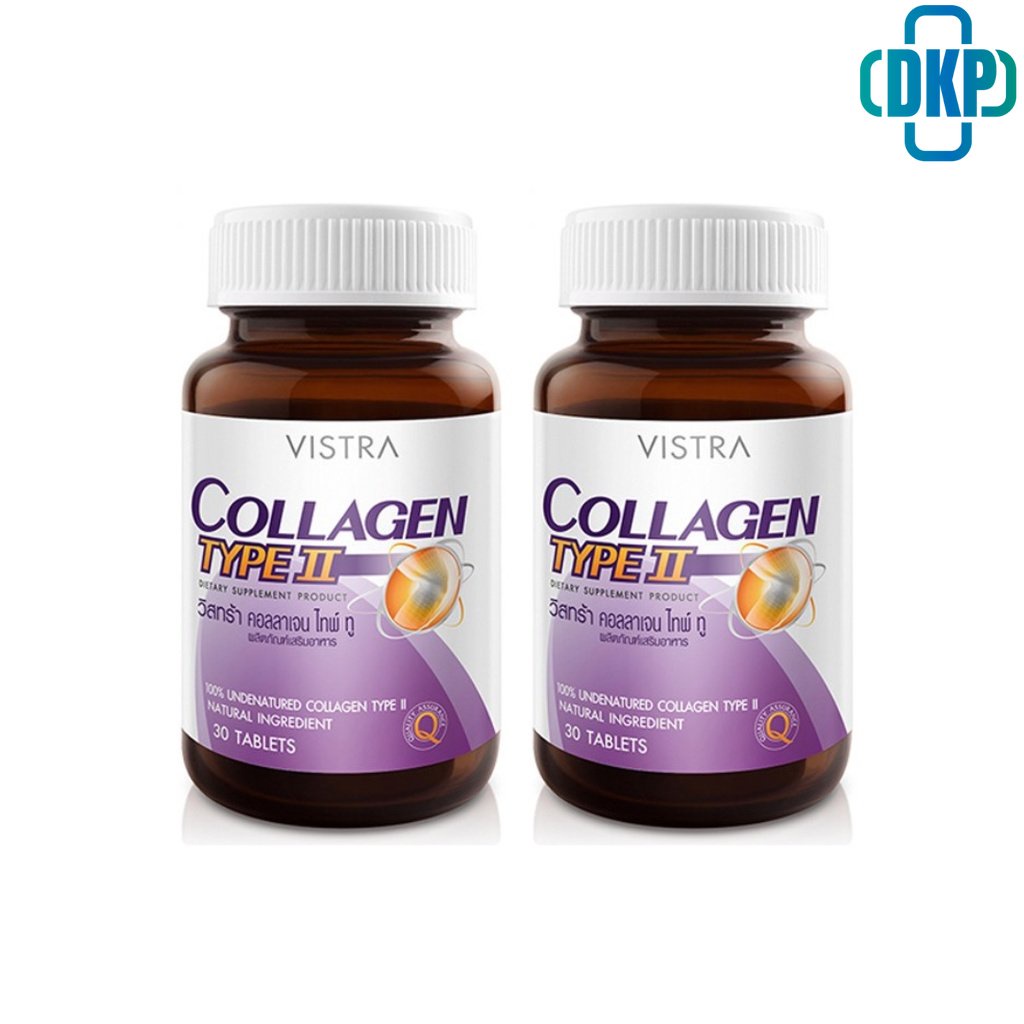 แพ็ค2-ขวด-vistra-collagen-type-ii-วิสทร้าคอลลาเจน-ไทพ์-ทู-uc-ii-30-เม็ด-dkp