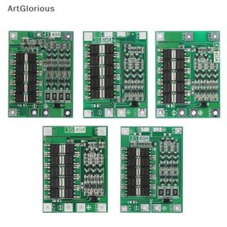 Art บอร์ดป้องกันที่ชาร์จลิเธียม 3S 4S 40A 60A 18650 BMS สําหรับมอเตอร์สว่าน 11.1V 12.6V 14.8V 16.8V