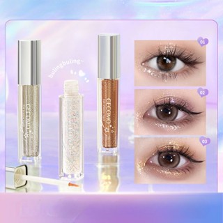 [พร้อมส่ง] อายแชโดว์ชิมเมอร์ เนื้อลิขวิด กลิตเตอร์ แวววาว ไฮไลท์ เครื่องสําอาง สําหรับแต่งหน้า ปาร์ตี้