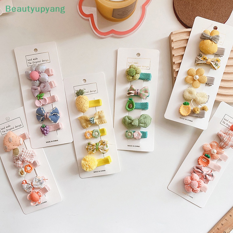 beautyupyang-กิ๊บติดผม-รูปโบว์น่ารัก-ขนาดเล็ก-เข้ากับทุกการแต่งกาย-เครื่องประดับผม-สําหรับเด็กผู้หญิง-5-แพ็ค