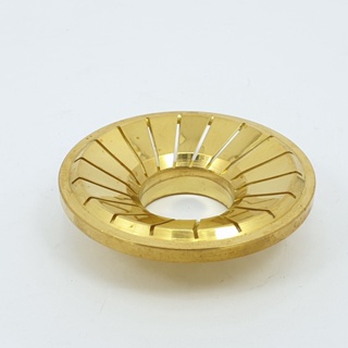 Electrol_Shop-CLOSE ฝาเฟืองทองเหลืองสำหรับเตาแก๊ส (Ø70mm) G051-BR สีทอง สินค้ายอดฮิต ขายดีที่สุด