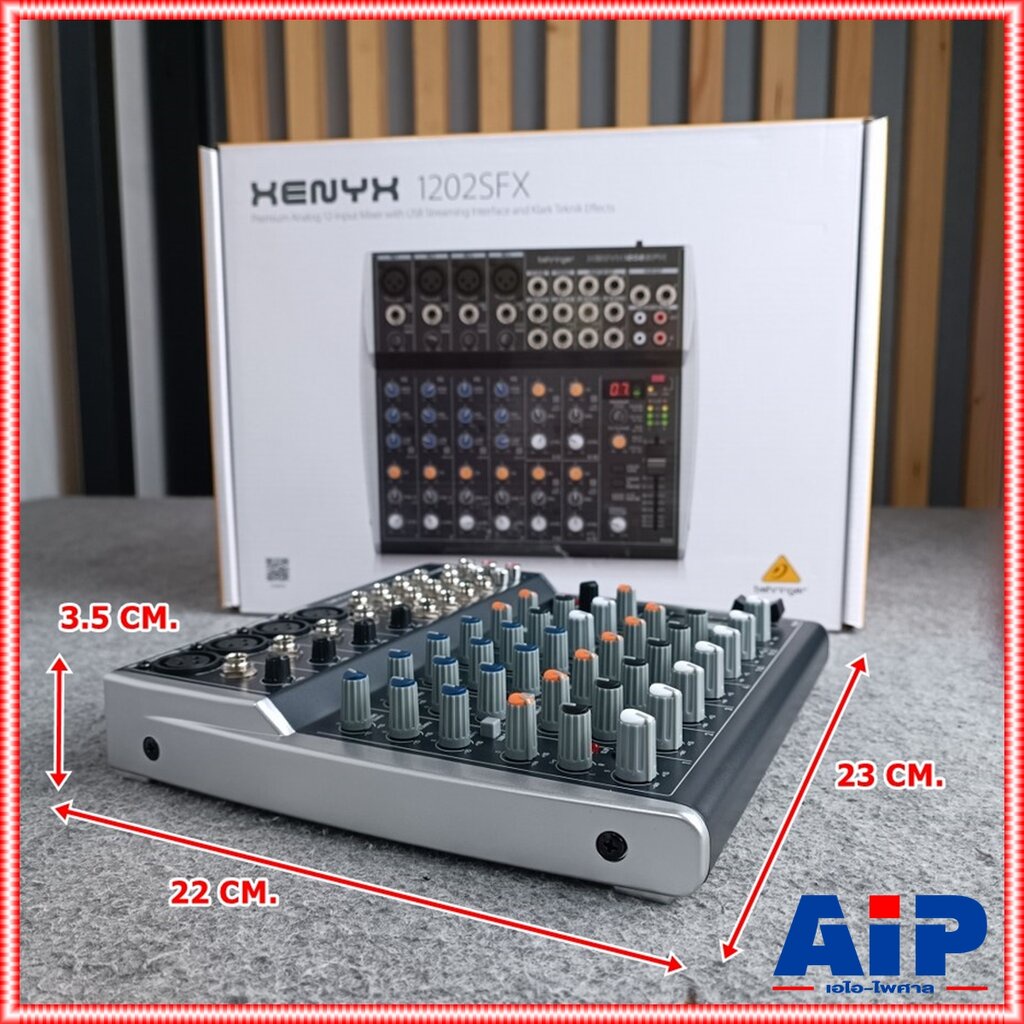 behringer-xenyx-1202sfx-mixer-มิกเซอร์-12-input-2-bus-mixer-with-xenyx-mic-preamps-british-eqs-and-24-bit-multi-fx-p