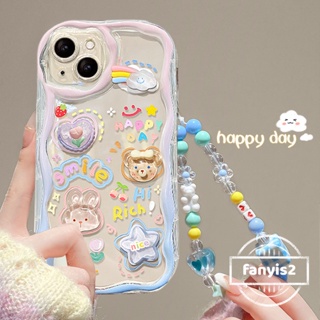 เคสโทรศัพท์มือถือแบบนิ่ม ใส ลายหมีน่ารัก สําหรับ Samsung A05s A05 A14 A04E A34 A04 A13 A54 A04s A24 A23 A03 A52 A52s A03s A02s A12 A22 A51 A32 A50 A30s A50s