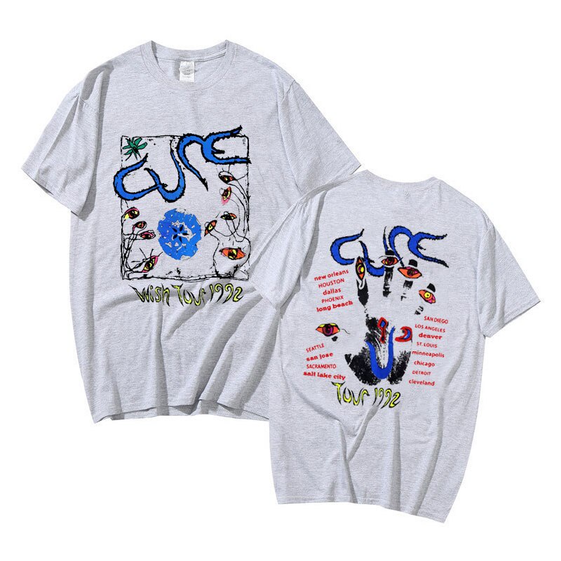 ร้อน-a-เสื้อยืด-พิมพ์ลาย-the-cure-wish-tour-concert-90s-vintage-1992-สไตล์พังก์ร็อค-สําหรับผู้ชาย