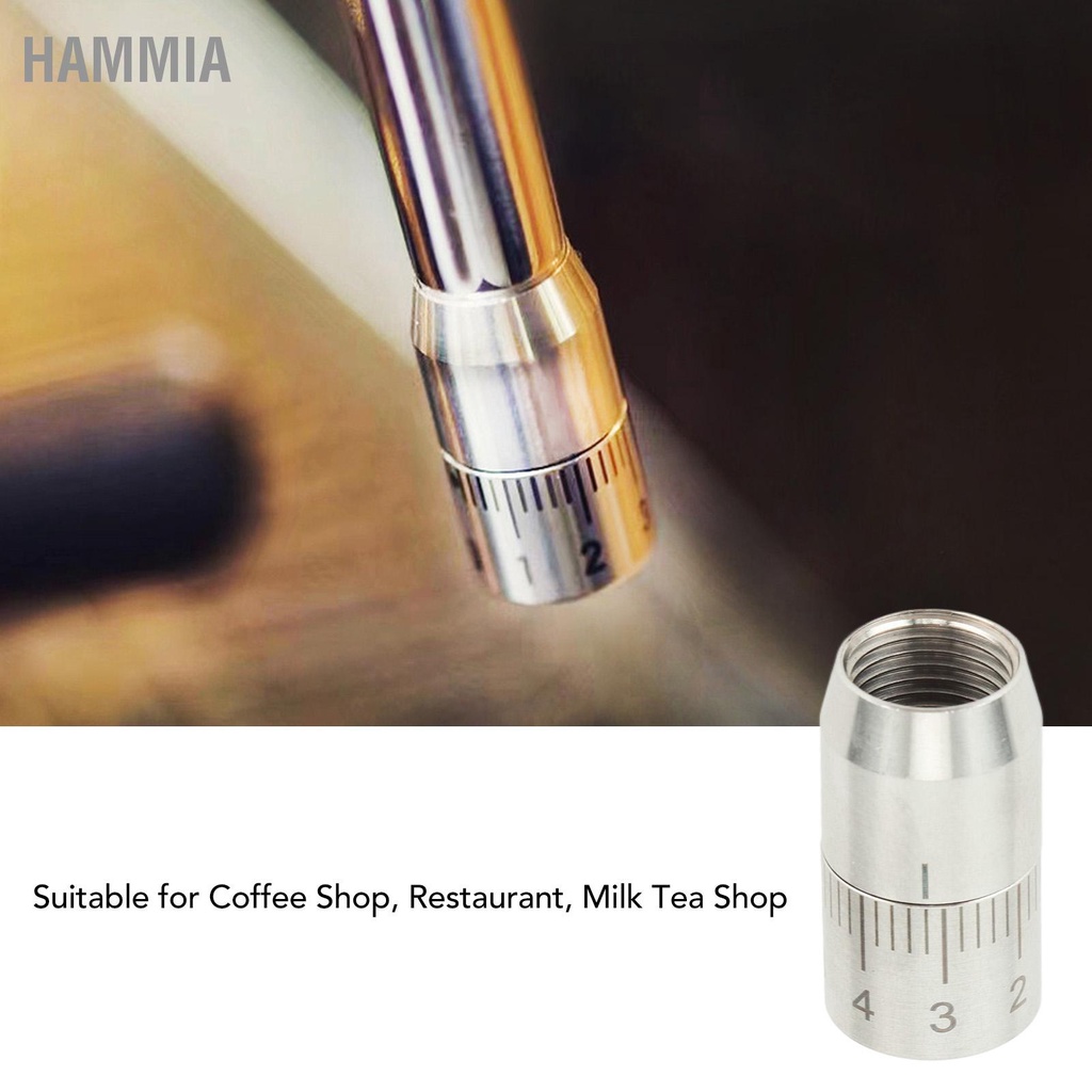 hammia-เครื่องชงกาแฟหัวฉีดไอน้ำล้างทำความสะอาดได้-stepless-steam-head-หัวฉีดปรับได้สำหรับเครื่องชงกาแฟ-e61