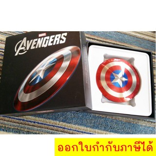 Ready Stock! 6800 mAh Captain America super slim metal fast charging power bank