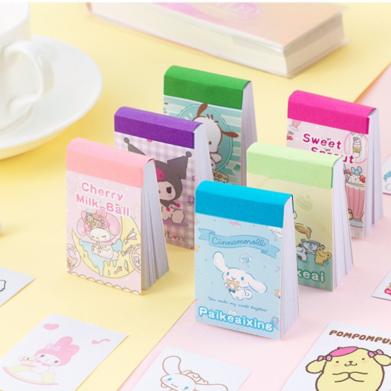 sanrio-kawaii-สติกเกอร์-ลายการ์ตูนอนิเมะ-hello-kitty-kuromi-pochacco-สําหรับตกแต่งแล็ปท็อป-เครื่องเขียน