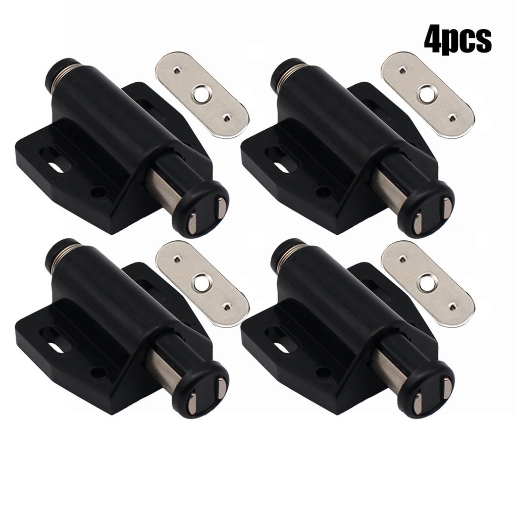 latch-4pcs-bathroom-black-beige-cabinet-doors-cupboard-doors-plastic-iron