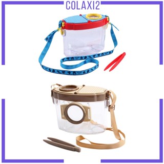 [Colaxi2] กล่องสังเกตผีเสื้อ แบบใส อุปกรณ์การเรียนรู้ และการเรียนรู้ สําหรับตั้งแคมป์ เดินป่า สวนหลังบ้าน