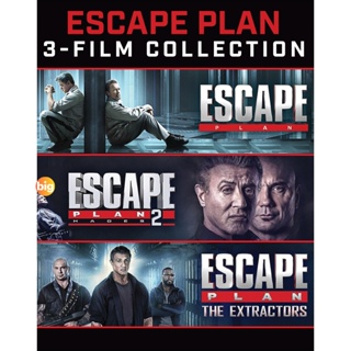 แผ่น Bluray หนังใหม่ Escape Plan เอสเคป แพลน แหกคุกมหาประลัย ภาค 1-3 Bluray Master เสียงไทย (เสียง ไทย/อังกฤษ ซับ ไทย/อั