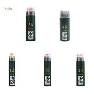 Dudu ดินสอสี 48 สี พรีเมี่ยม สําหรับเด็ก ผู้ใหญ่ สมุดระบายสี ศิลปิน วาดภาพระบายสี