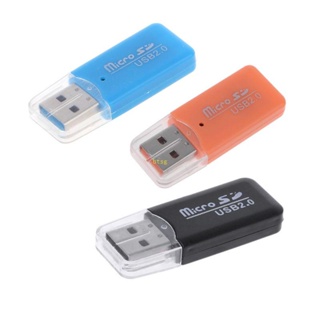 Bt อะแดปเตอร์การ์ดรีดเดอร์ Micro USB 2 0 SD TF คุณภาพสูง สําหรับคอมพิวเตอร์ แท็บเล็ต PC