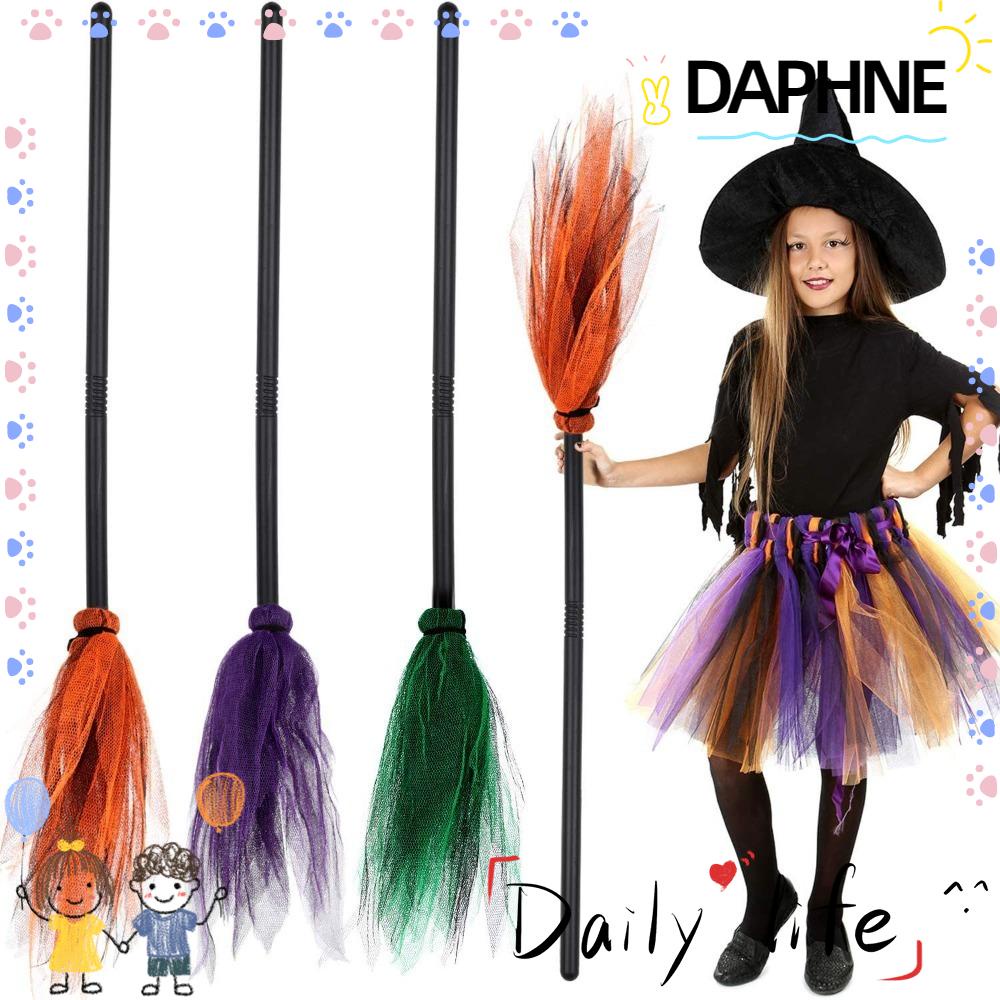 daphne-ไม้กวาดแม่มด-หลากสี-ถอดออกได้-เครื่องแต่งกายคอสเพลย์-สําหรับเด็ก-ตกแต่งบ้าน