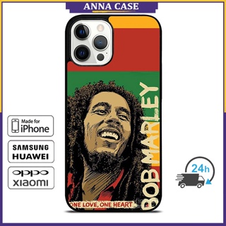 เคสโทรศัพท์มือถือ ลาย Bob Marley Reggae สําหรับ iPhone 14 Pro Max 13 Pro Max Samsung Galaxy Note10+ S21Ultra