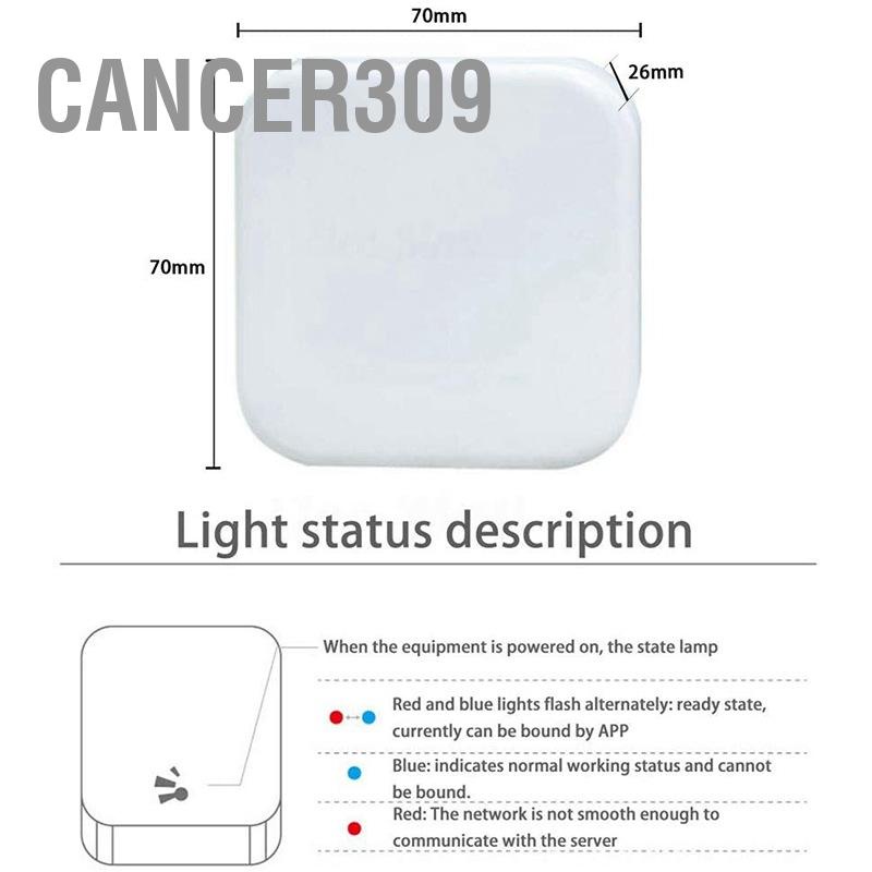 cancer309-smart-wifi-gateway-รีโมทคอนโทรล-bridge-keyless-entry-ล็อคประตูอิเล็กทรอนิกส์-deadbolts-สำหรับ-ttlock-app