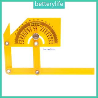Btf ไม้โปรแทรกเตอร์วัดมุม พร้อมแขน ไม้บรรทัด แบบพับได้