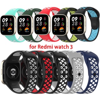 สายนาฬิกาข้อมือซิลิโคน แบบเปลี่ยน สําหรับ Redmi Watch 3